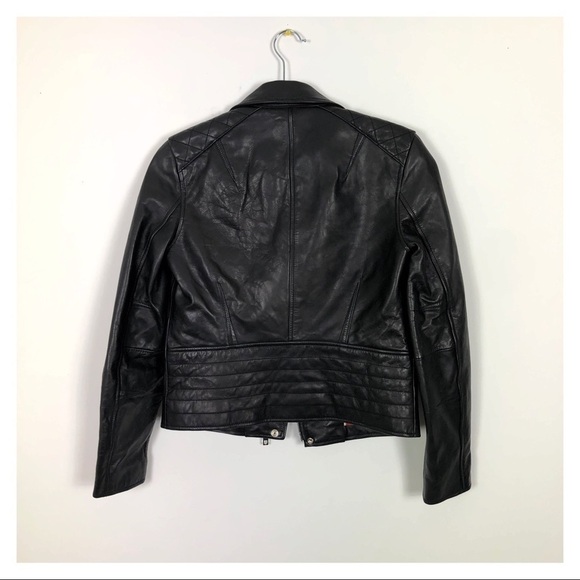 Rag & Bone Arrow Goat Leather Moto Jacket - Picture 6 of 10